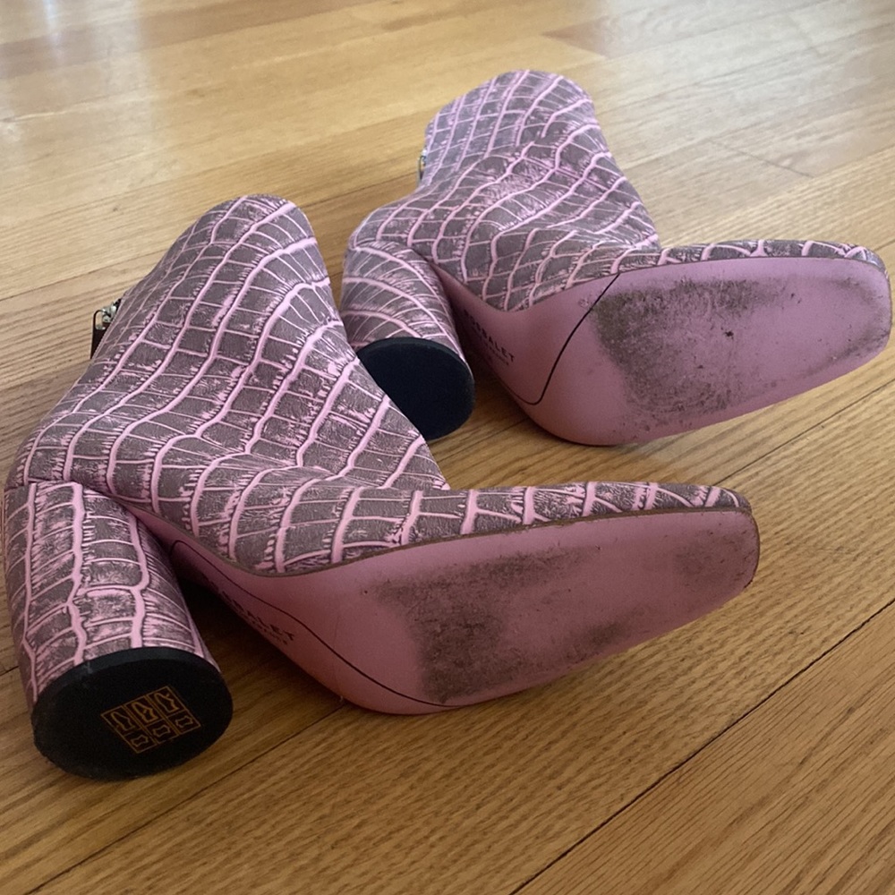 Rosbalet Pink Leather Boot - Picture 4 of 7